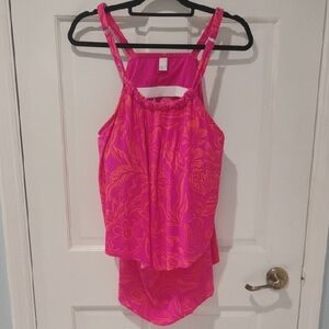 Floral Pink Tankini